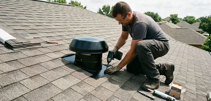 Roof Vent Fan Installation in Montgomery